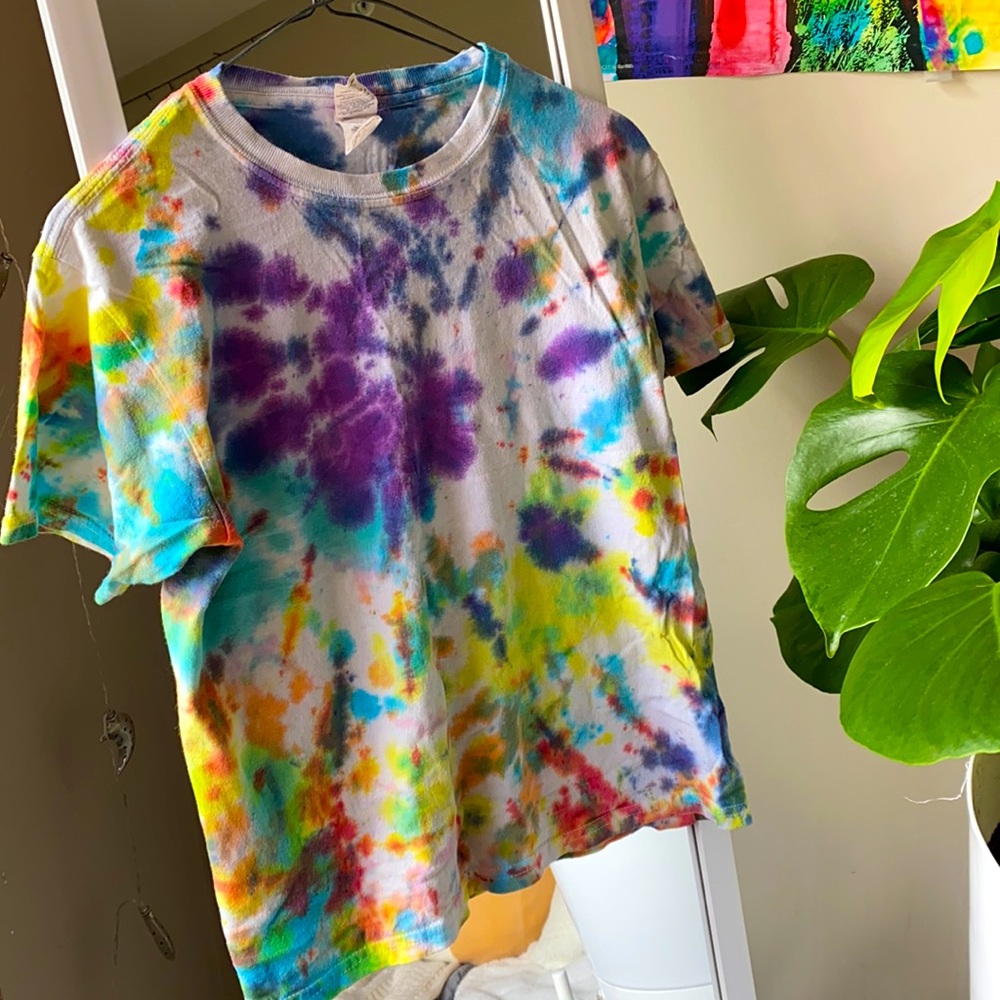 Cotton Tie-Dye T-Shirt